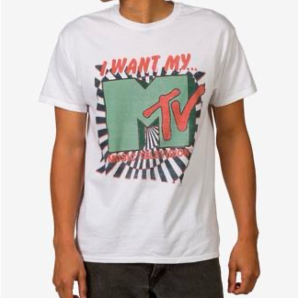 Junk Food Men's MTV T-shirt
